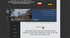 Desktop Screenshot of lichowski.de